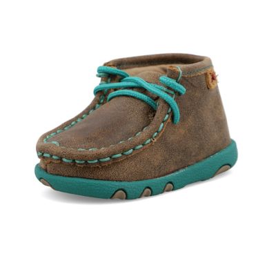 Twisted X Unisex Infant Chukka Driving Moc Shoes, ICA0008-M-08