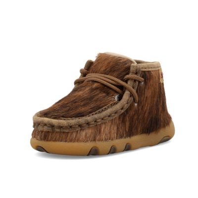 Twisted X Unisex Infants' Chukka Driving Moccasin Shoes