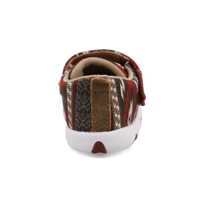 Image showing 5 th Twisted X Unisex Infant Hooey Driving Moc Shoes, IHYC001-M-09