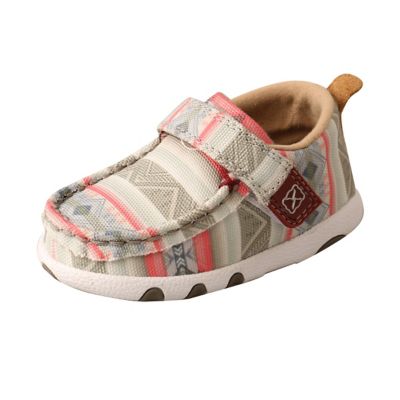 Twisted X Unisex Infant Hooey Driving Moc Shoes, IHYC002-M-09