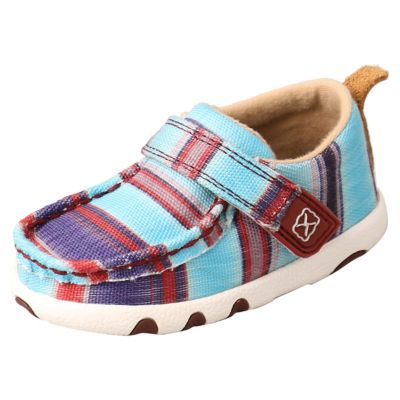 Twisted X Unisex Infant Hooey Driving Moc Shoes, IHYC003-M-09