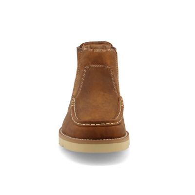 Image showing 3 th Twisted X Men's Chelsea Wedge Sole Boots, 4 in.
