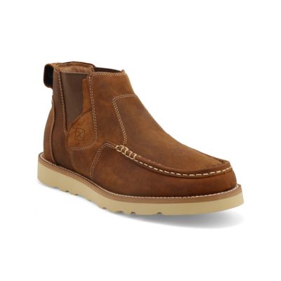 Image showing 7 th Twisted X Men's Chelsea Wedge Sole Boots, 4 in.