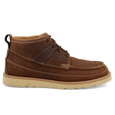Image showing 4 th Twisted X Men's Wedge Sole Boots, 4 in., MCA0032-M-07