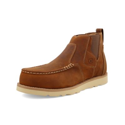 Image showing 0 th Twisted X Men's Composite Toe Work Chelsea Wedge Sole Boots, 4 in.
