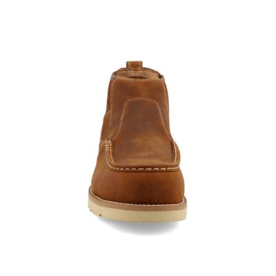 Image showing  Men's Composite Toe Work Chelsea Wedge Sole Boots, 4 in.