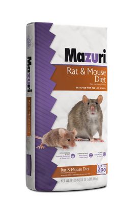 Mazuri Pelleted Rat and Mouse Food, 25 lb. Bag