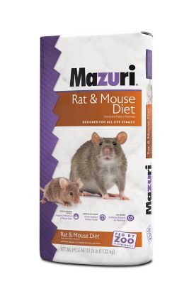 Image showing  Pelleted Rat and Mouse Food, 25 lb. Bag