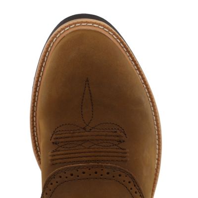 Image showing  Men's U Toe Western Work Boots, 12 in.