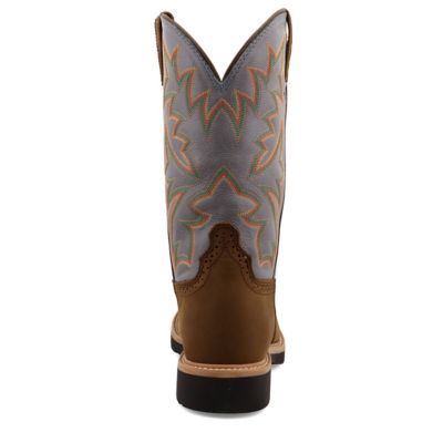Image showing 5 th Twisted X Men's U Toe Western Work Boots, 12 in.