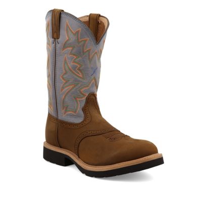 Image showing 7 th Twisted X Men's U Toe Western Work Boots, 12 in.