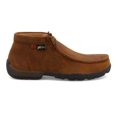 Image showing 1 th Twisted X Men's Moc Toe Chukka Driving Moc Work Boots