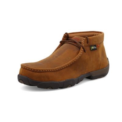 Image showing 0 th Twisted X Men's Moc Toe Chukka Driving Moc Work Boots
