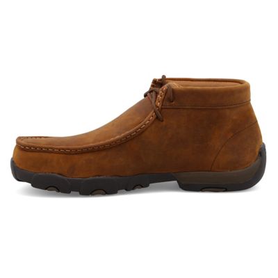 Image showing 5 th Twisted X Men's Moc Toe Chukka Driving Moc Work Boots