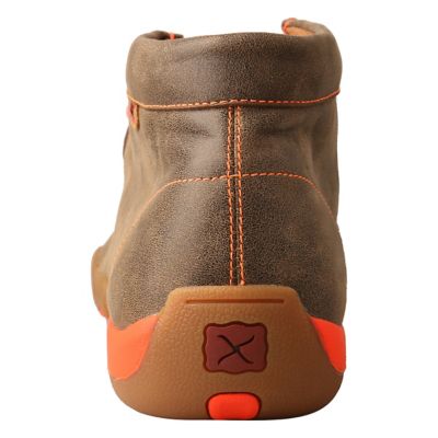 Image showing 4 th Twisted X Men's Moc Toe Chukka Driving Moc Boots