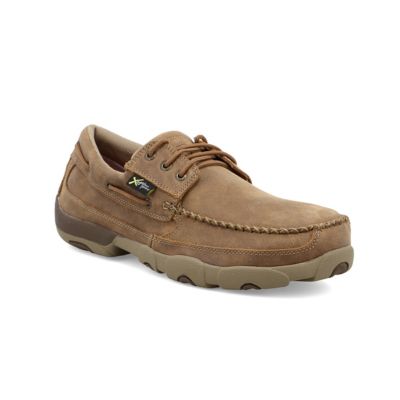 Image showing 6 th Twisted X Men's Moc Toe Driving Moc Work Boat Shoes