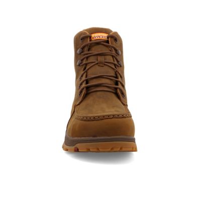 Image showing  6 in. Work Oblique Toe Boot