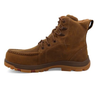 Image showing 6 th Twisted X 6 in. Work Oblique Toe Boot