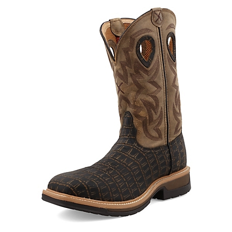 Twisted X Men's 12 in. Western Work Boot, MLCA003