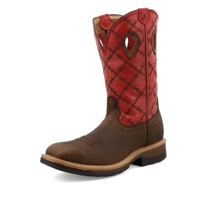 Twisted X Men's 12 in. Western Work Boot, MLCA005