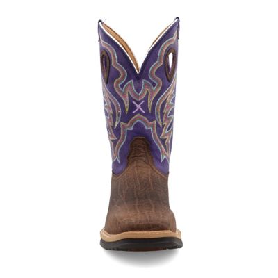 Image showing 3 th Twisted X Men's Alloy Toe Western Work Boots, 12 in., MLCA006