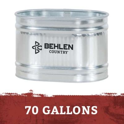 Behlen Country 71 gal. 223 Galvanized Round End Tank