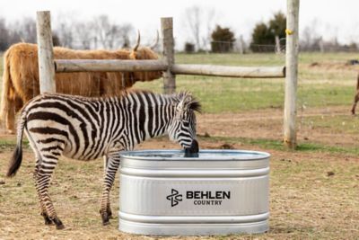 Image showing  71 gal. 223 Galvanized Round End Tank