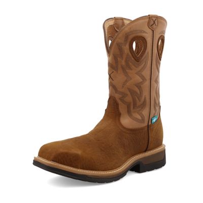 Twisted X Men's Composite Toe Western Work Boots, 12 in., MLCCW05