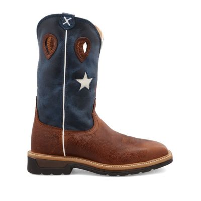 Image showing  Men's Western Work Boots, 12 in., MLCS007-B-09.5