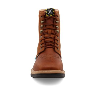 Image showing 3 th Twisted X Men's Steel Toe Lacer Boots, 8 in., MLCSLW1