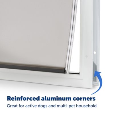 Image showing  Freedom Aluminum Small Pet Door, White