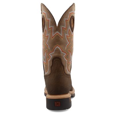 Image showing 5 th Twisted X Men's WS Toe Western Work Boots, 12 in., MLCW022