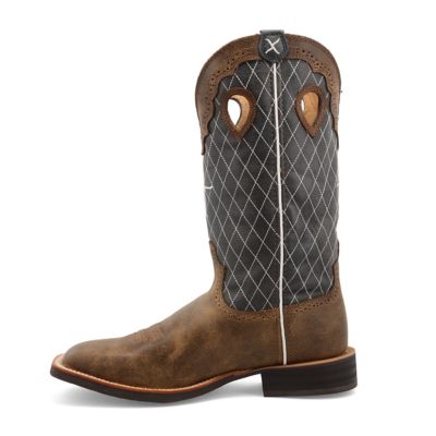 Image showing 6 th Twisted X Men's 14 in. Ruff Stock Boots, MRS0027