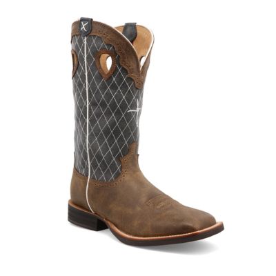 Image showing 7 th Twisted X Men's 14 in. Ruff Stock Boots, MRS0027