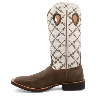 Image showing 6 th Twisted X Men's Ruff Stock Western Boots, 14 in.