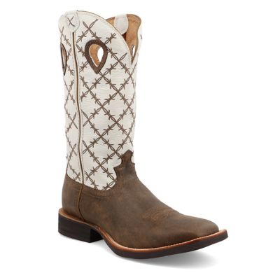 Image showing 7 th Twisted X Men's Ruff Stock Western Boots, 14 in.