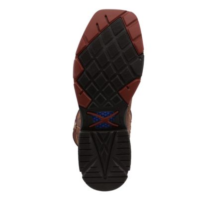 Image showing  Men's Square Toe Western Work Boots, 12 in., MXB0004