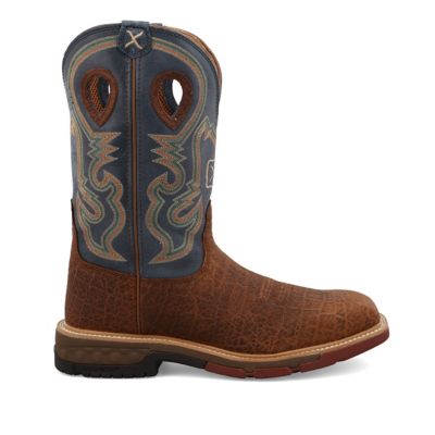 Image showing  Men's Alloy Toe Western Work Boots, 12 in., MXBA005