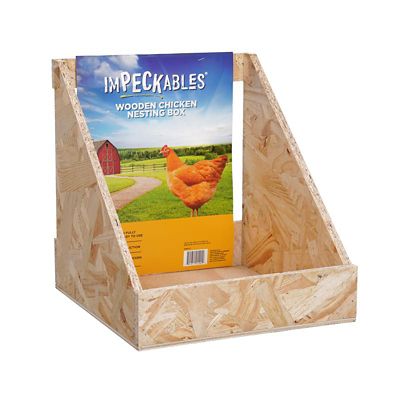 Image showing  Wooden Chicken Nesting Box