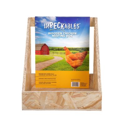 Image showing 5 th ImPECKables Wooden Chicken Nesting Box