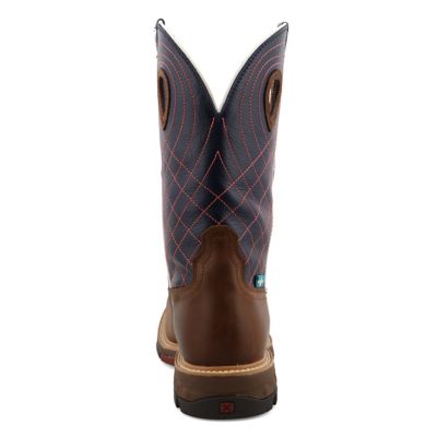 Image showing 5 th Twisted X Men's Alloy Toe Western Work Boots, 12 in., MXBAW01-B-08