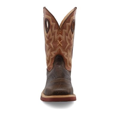 Image showing 3 th Twisted X Men's Alloy Toe Western Work Boots, 12 in., MXBAW02