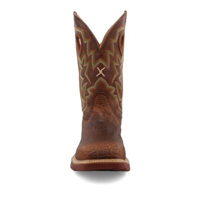 Image showing 3 th Twisted X Men's Composite Toe Western Work Boots, 12 in., MXBN001