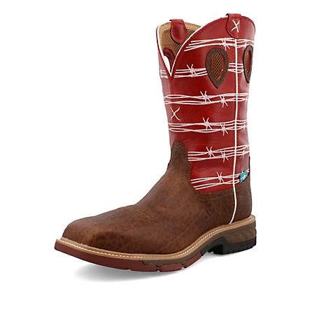 Twisted X Men's 12 in. Western Work Boot, MXBNW01 at Tractor 