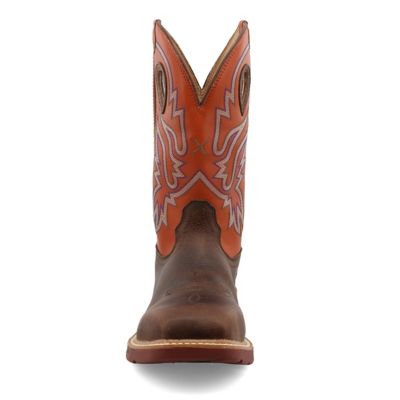 Image showing 3 th Twisted X Men's Composite Toe Western Work Boots, 12 in., MXBNW03