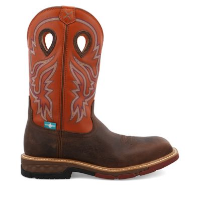 Image showing  Men's Composite Toe Western Work Boots, 12 in., MXBNW03
