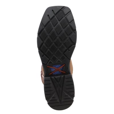 Image showing  Men's Square Toe Western Work Boots, 12 in., MXBW005-EE-14