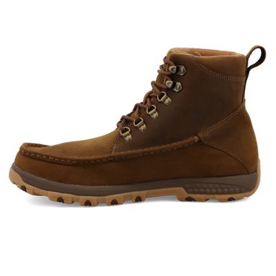 Image showing 6 th Twisted X Driving Moc Hiker Boots, 6 in.