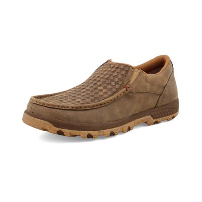 Image showing 0 th Twisted X Men's Slip-On Driving Moc Shoes, MXC0018