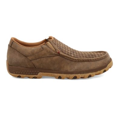 Image showing 4 th Twisted X Men's Slip-On Driving Moc Shoes, MXC0018